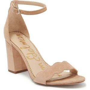 Sam Edelman Odila Ankle Strap Sandal 7, Caramel